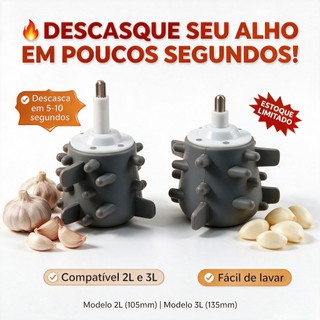 Acessórios para descascador de alho Silicone de absorção Anti-odor 2L/3L