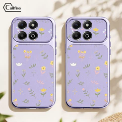 Capinha De Couro Luxuosa Ànti-Choque Corning Para Motorola Edge 70 Fusion Edge 70 Pro 5G Em Tela Cheia De Campo De Flors