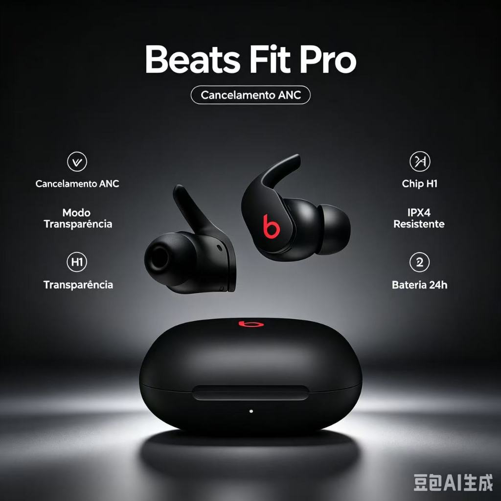 Fit Pro verdadeiro fone de ouvido sem fio Bluetooth cancelamento de ruído ativo ANC esportes fone de ouvido IOS Android