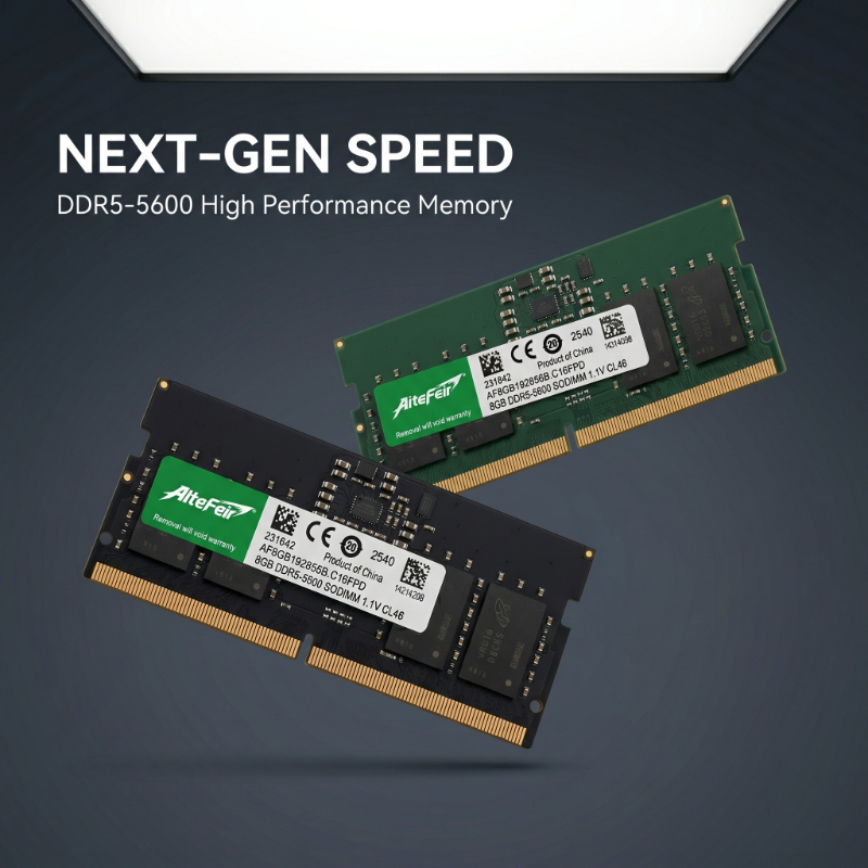 Aitefir 8GB 16GB DDR5 5200 5600 SO-DIMM Memória De Mesa 1.1V RAM De Alto Desempenho Para PC Gaming Computador Interna