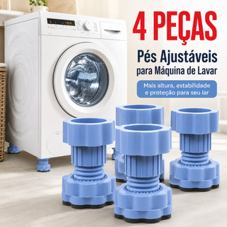 4 Pçs Anti Vibração Máquina De Lavar Pés Almofadas Antiderrapante Absorção De Choque Aumentando Almofada Esteira Geladei
