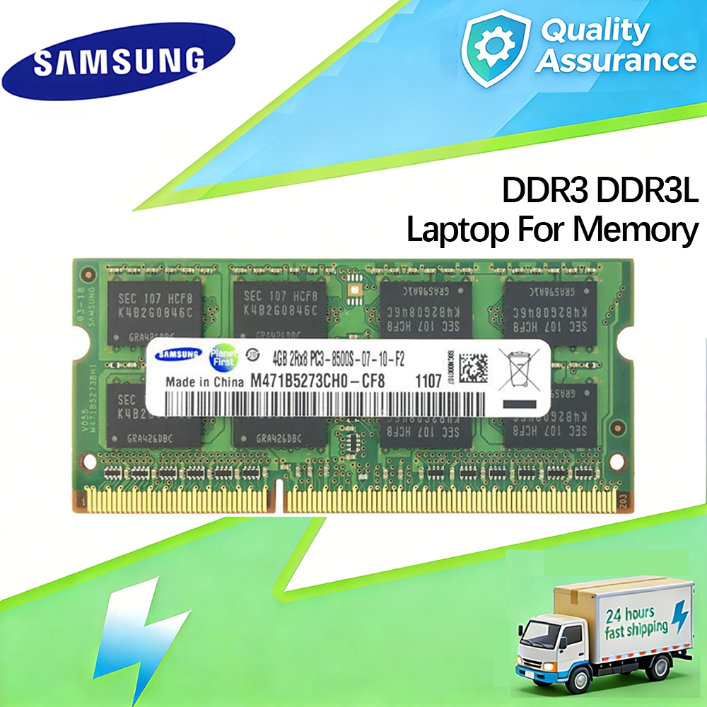 Samsung DDR3 DDR3L RAM 4GB 8GB 1333Mhz 1066Mhz 1600Mhz 1.35v SO-DIMM PC3 DDR3L Portátil Para Memória DDR3