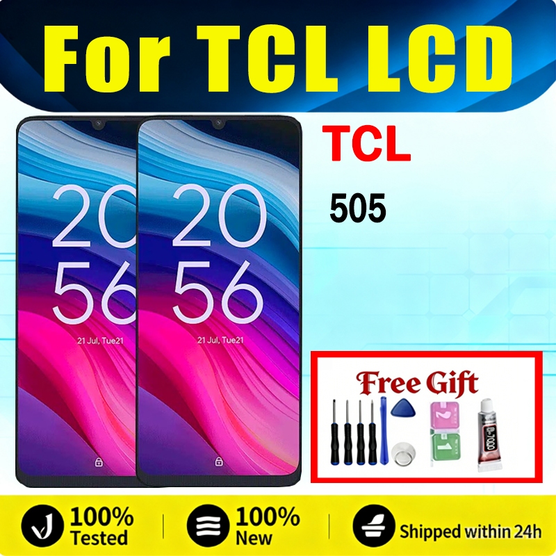 Substituição Original Da Tela De Toque LCD TCL 505 4G T509K
