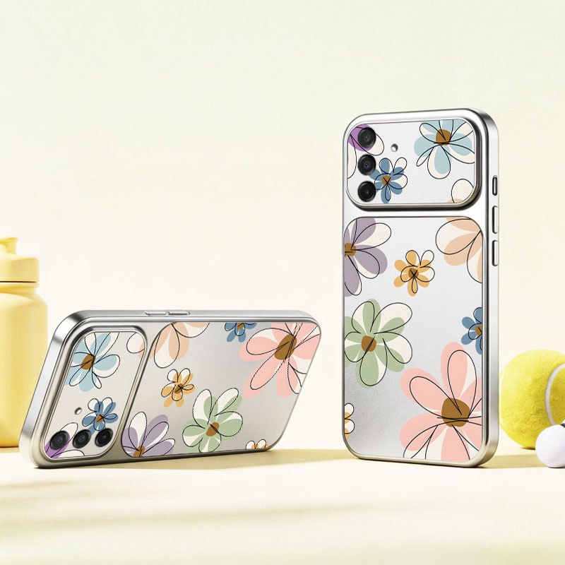 Capa De Telefone YBD Para Samsung Galaxy A27 A37 A24 A25 A26 A34 A35 A36 A54 A55 A57 A56 5G Feminino Grande Impressão Fl