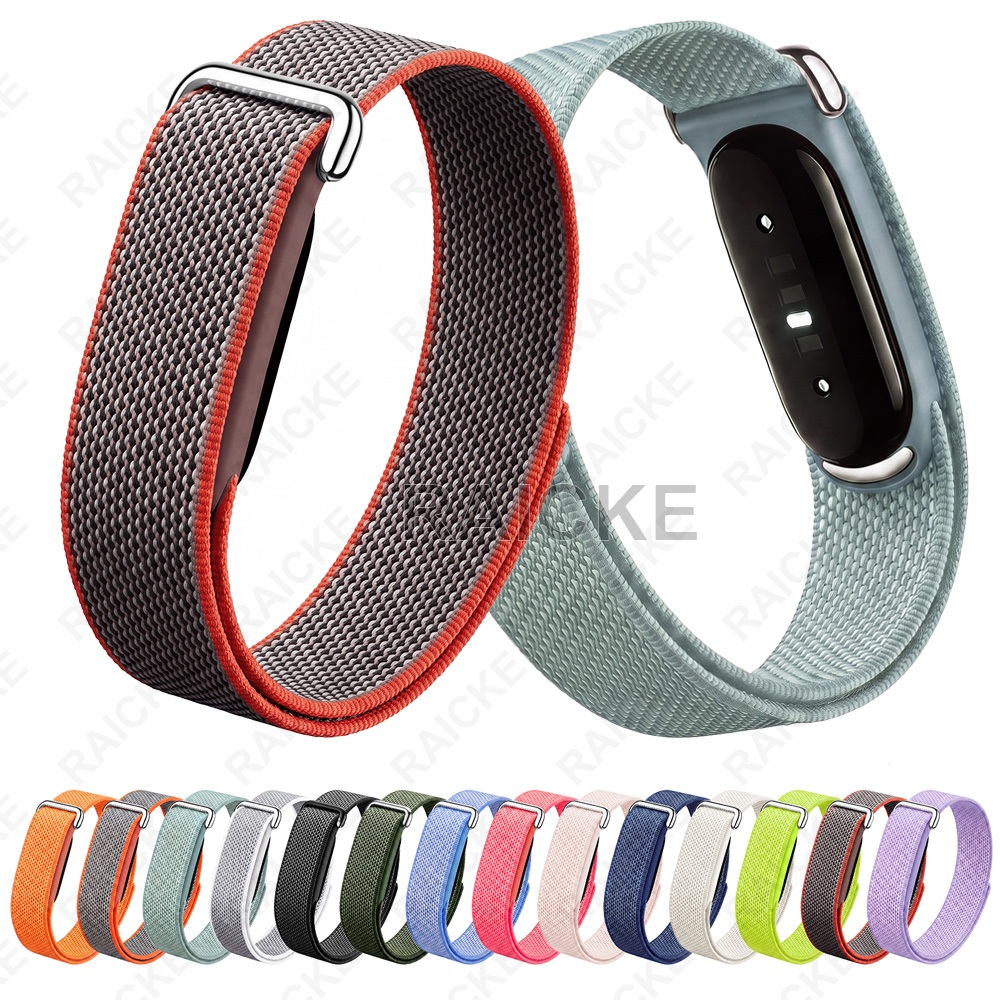 Pulseira De Substituição De Nylon Macio Loop Sprot Band Para Google Fitbit Air