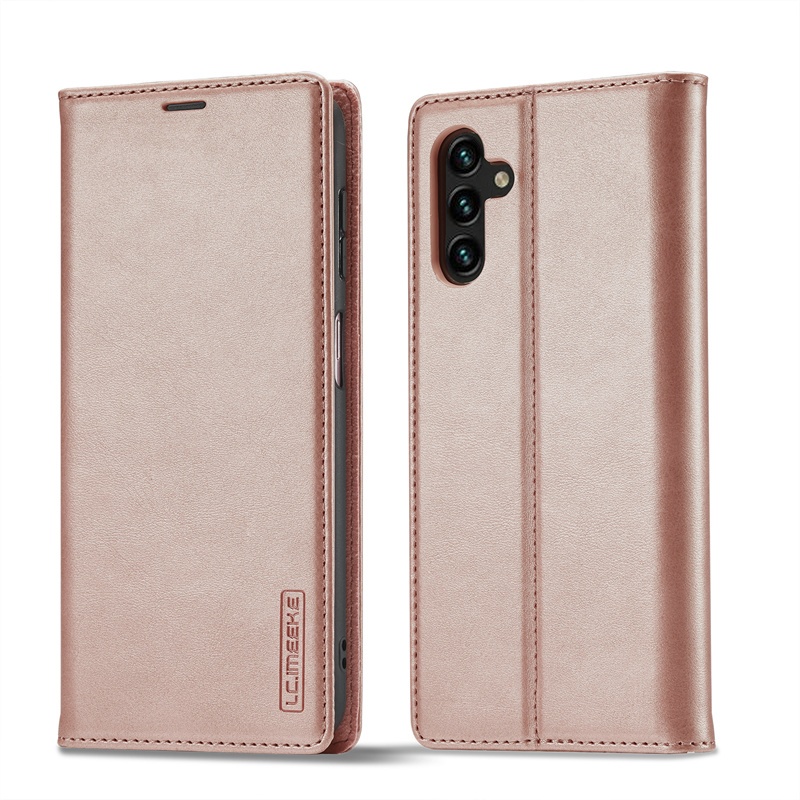 Moda Luxo slot Para Cartão flip Capa De Couro Adequado Samsung Galaxy A12 A13 A1