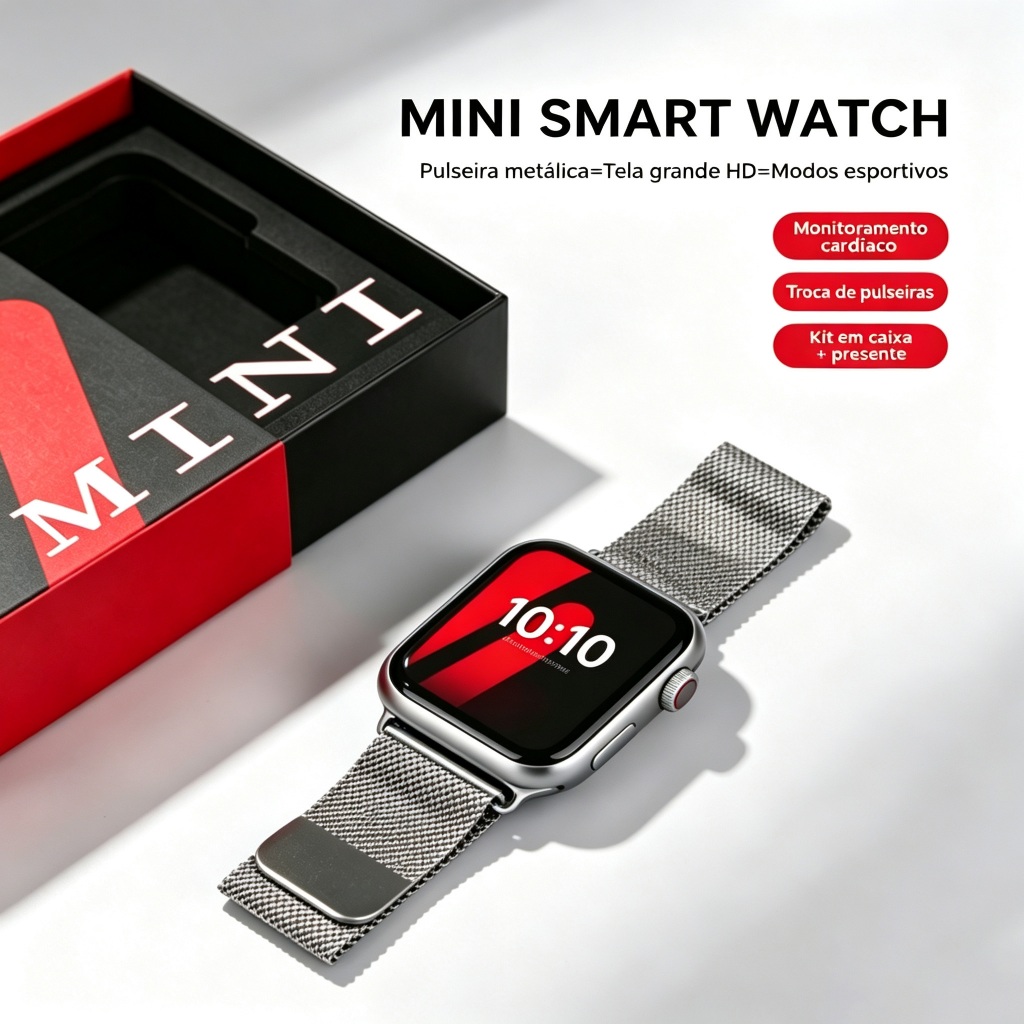 2026 S10 Pro Smartwatch relógio inteligente de fitness com monitoramento de frequência cardíaca e sono