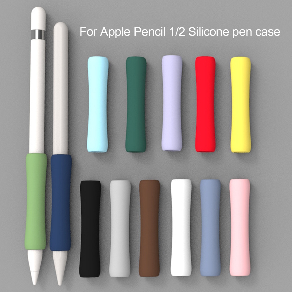1pcs Soft Silicone Grip Case Cover For Apple Pencil 1 2 Accessory Anti-scratch T