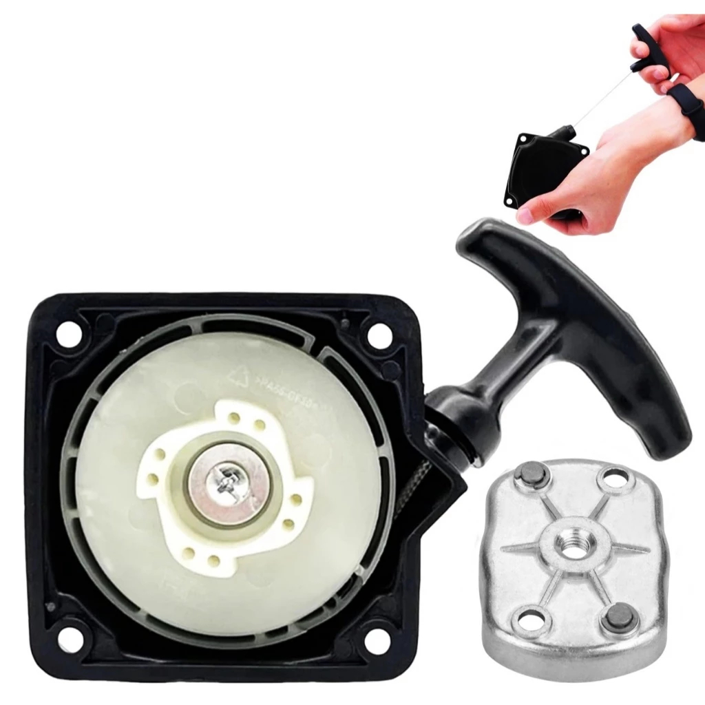 Puxador Partida Completa Roçadeira Nakasaki NK650 65cc Original