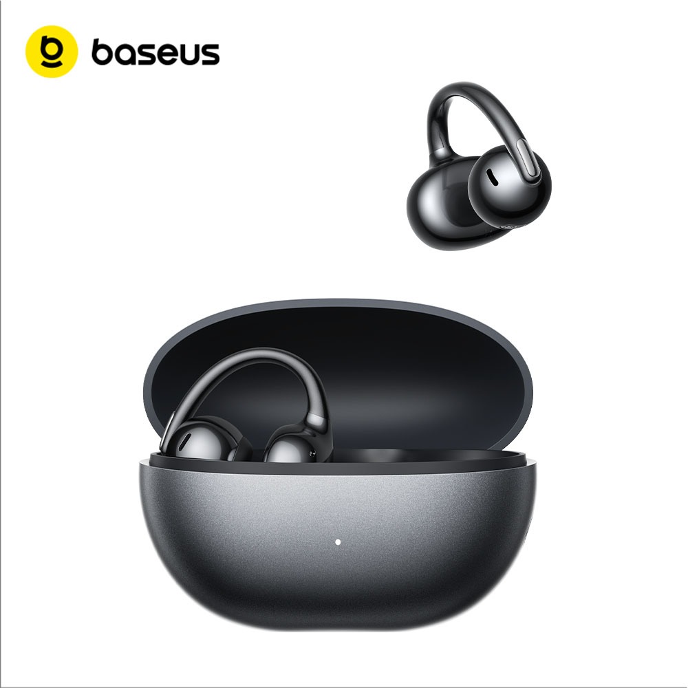 Baseus MC2S Fones De Ouvido Abertos IP67 À Prova D'água AI Smart Clip-On 11 Mm Dynamic SupeBass 2.0