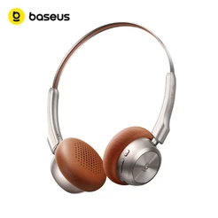 Baseus Bass BH1 Air Wireless Headphones 80Hrs Playtime ENC Noise Cancelling 90g Light Bluetooth 6.0