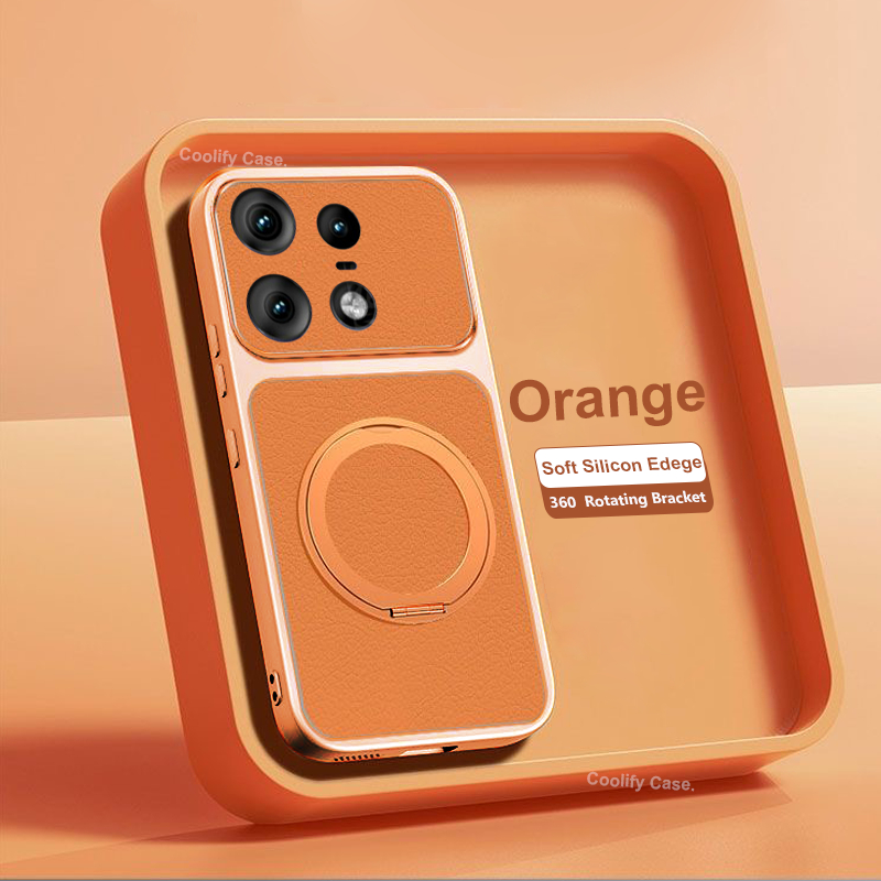 Para Motorola Edge 50 Pro Capa À Prova De Choque 360 ° Girar De Telefone Macia De Couro Magnético
