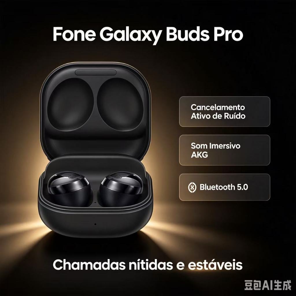Galaxy Buds Pro verdadeiro fone de ouvido sem fio Bluetooth inteligente cancelam