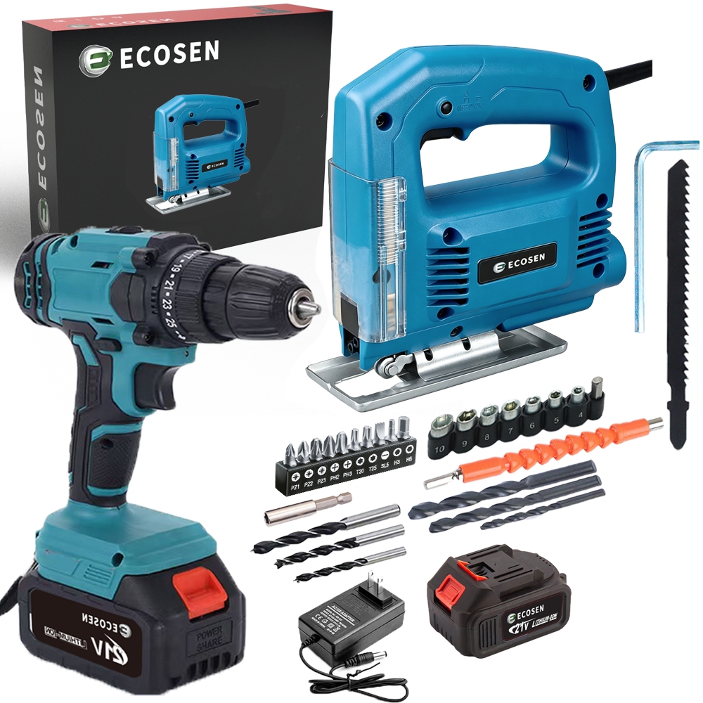 KIT 220V Serra Tico Tico +Furadeira Parafusadeira