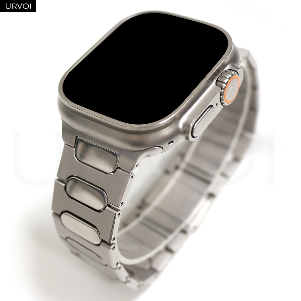 URVOI Pulseira De Titânio Completa Para Apple Watch Ultra 3 2 1 Série 11 10 9 87