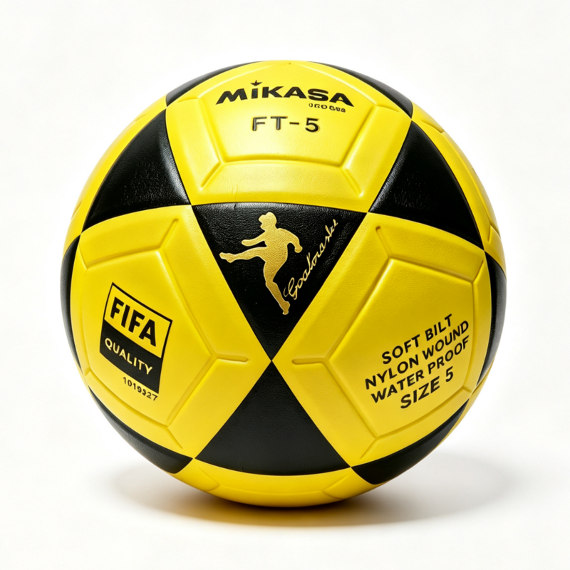 Bola tamanho 5 para futev?lei e futebol, com controle e durabilidade.