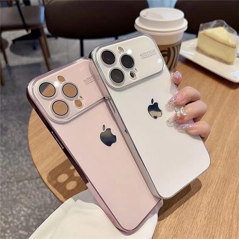 Novo Caso Banhado A Ouro Fosco iPhone 17 16 plus 15 14 13 12 11 Pro Max Luxo À P