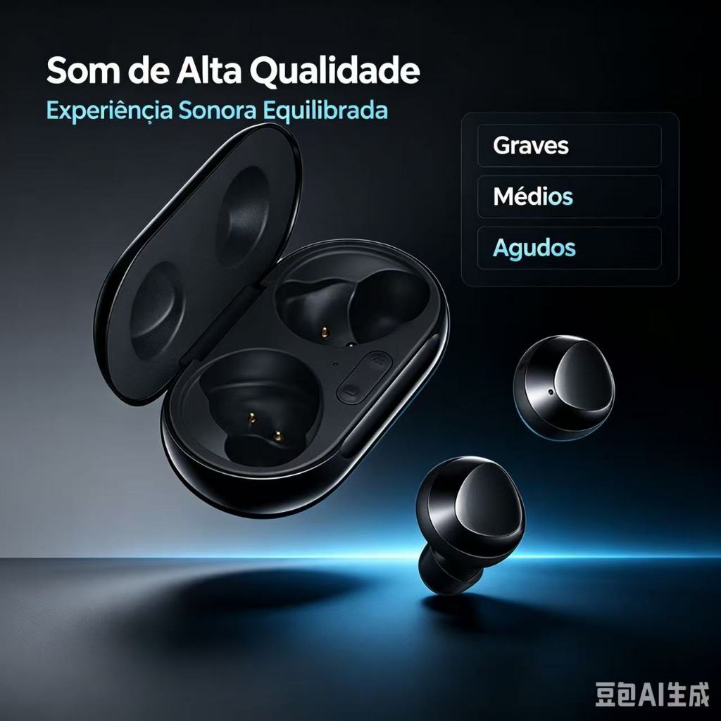 Galaxy Buds + verdadeiro fone de ouvido sem fio Bluetooth AKG Tuning unidade dup