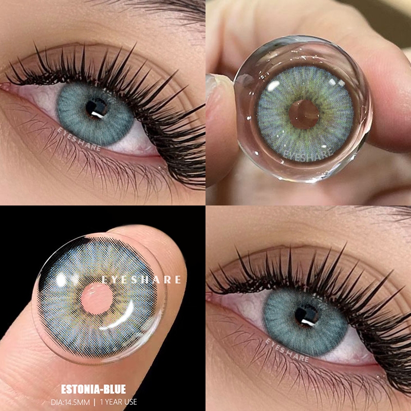 Cor De Maquiagem Para Olhos Coloridos Lentes Coloridas Cosméticos
