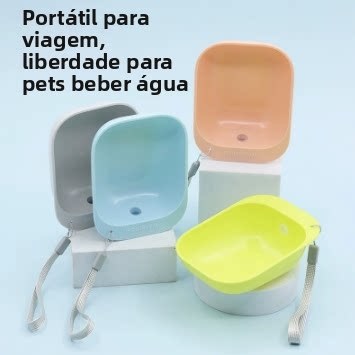 Copo de água para passeio de animais de estimação Alimentador de água multifuncional Suprimentos portáteis para animais