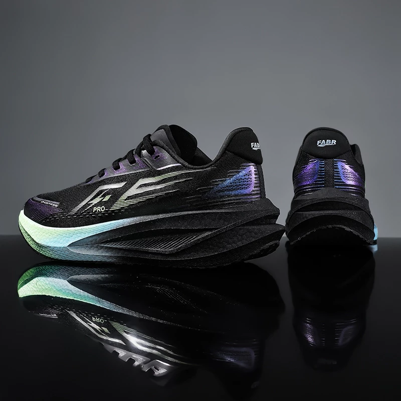 CHUNTA 6.0 X FE Running Shoes Carbon Plate Marathon Unisex Cushioning Lightweight Breathable Sports Shoes