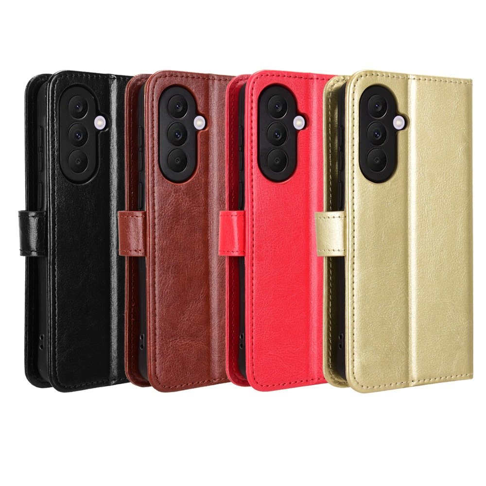 Capa Magnética De Couro Flip Para Samsung Galaxy A57 A37 A27 A17 A18 A54 A55 A56 A36 A26 A17 A15 A16 A35 A24 A37 A14 De 