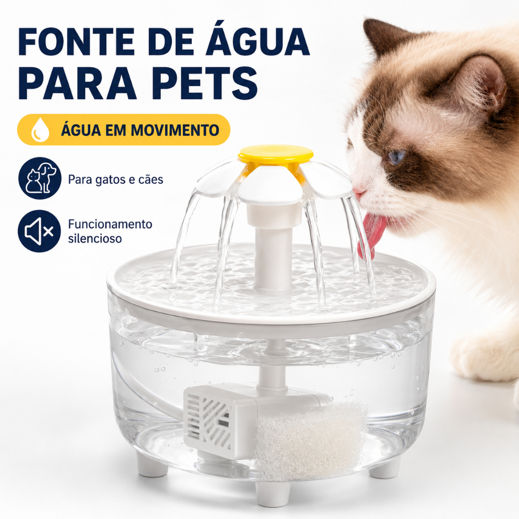 Fontes Para Animais De Estimação Filtro De Circulação Automática Fonte De Água Gatos Bebedores Elétricos 1000ml