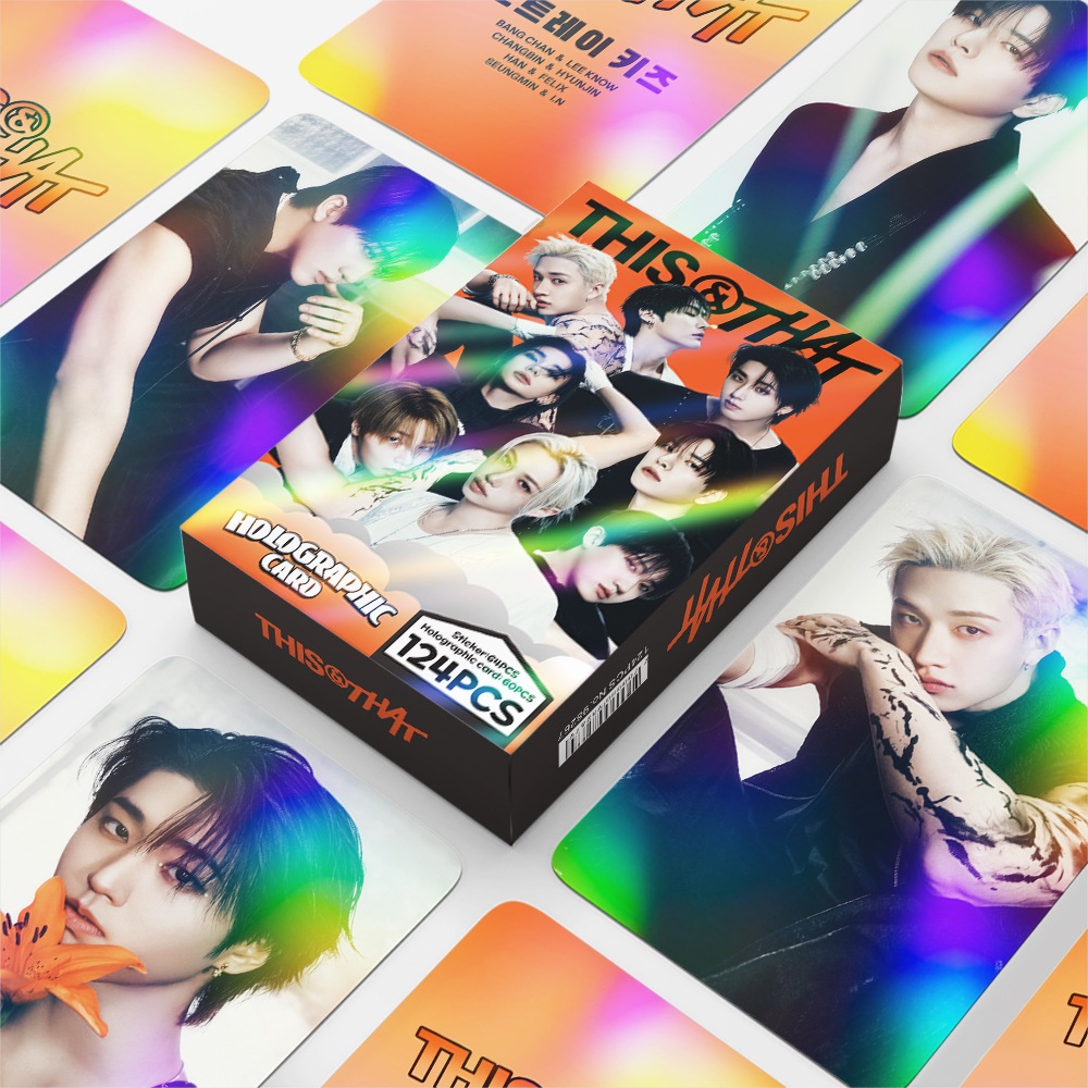 30/124 Unidades/Conjunto Kpop Idol Hyunjin THIS & THAT KARMA Álbum Lomo Cards Para Coleção