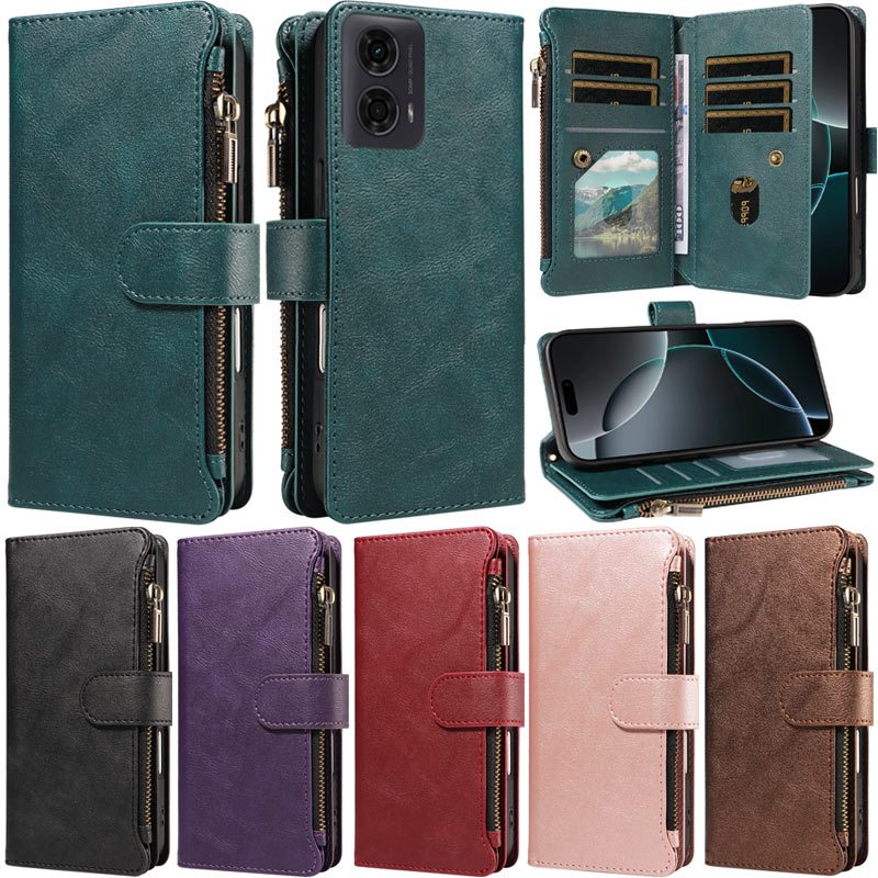 Caixa De Luxo Para Motorola Moto G15 G05 G75 G55 G35 G85 G45 G34 E14 G24 G04 G84