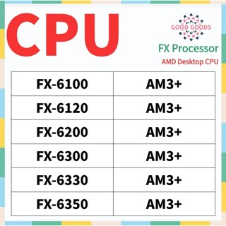 FX-6100-6120-6200-6300-6330-6350 Processador AMD Desktop CPU AM3 + Soquete938