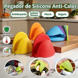 2pcs de luvas grossas de silicone para forno, luvas para forno de micro-ondas, resistentes ao calor