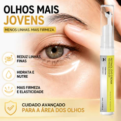 YILEST Retinol Creme para a área dos olhos anti rugas Olheiras 100ml Bolsas sob os olhos Anti envelhecimento