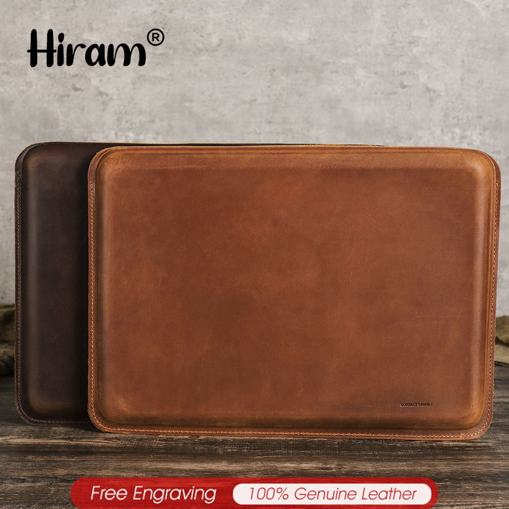 Hiram Couro Genuíno Bolsa Para Laptop 2021 Macbook Pro 16 Polegada Caso A2485 20