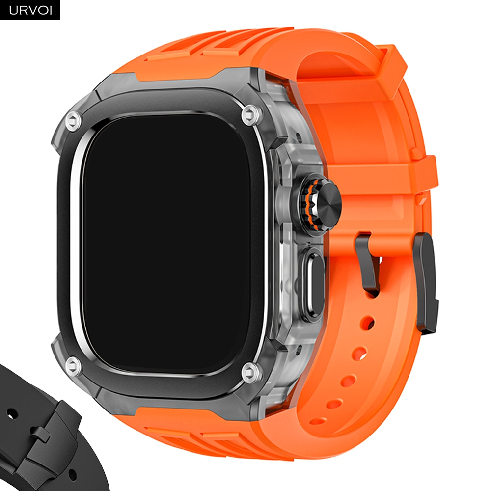 Capa E Pulseira URVOI Seamless Shield 2 Em 1 Para Apple Watch Ultra 3/2/1-De Pol