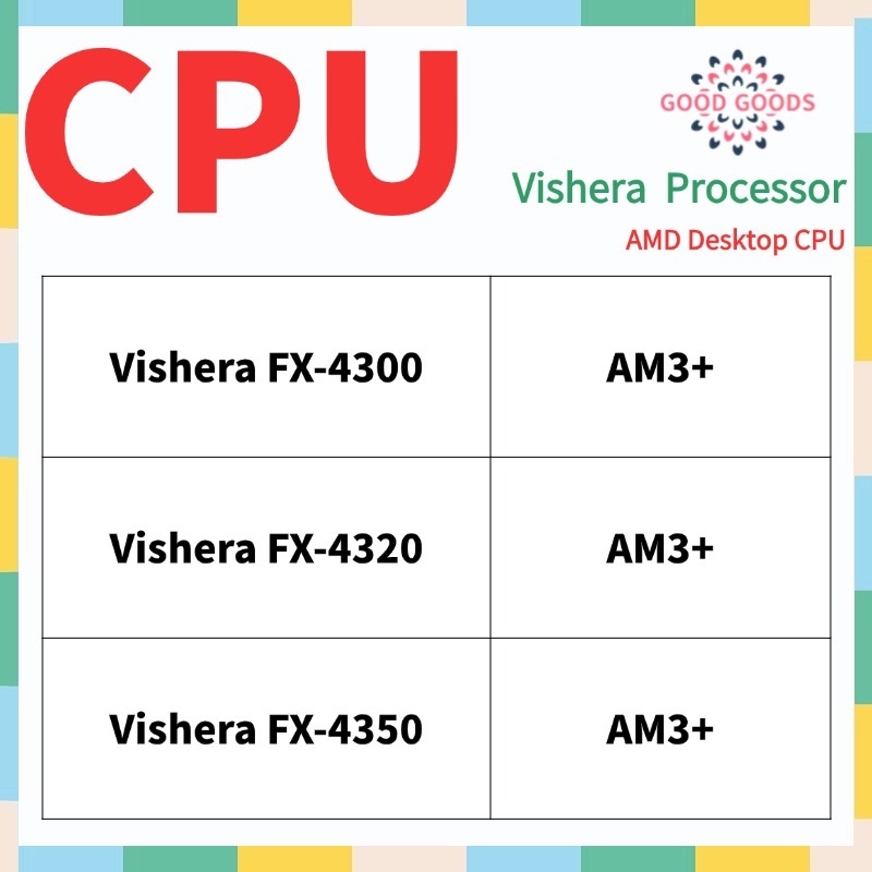 FX-4300-4320-4350 Processador AMD Vishera CPU De Mesa AM3 + Soquete938