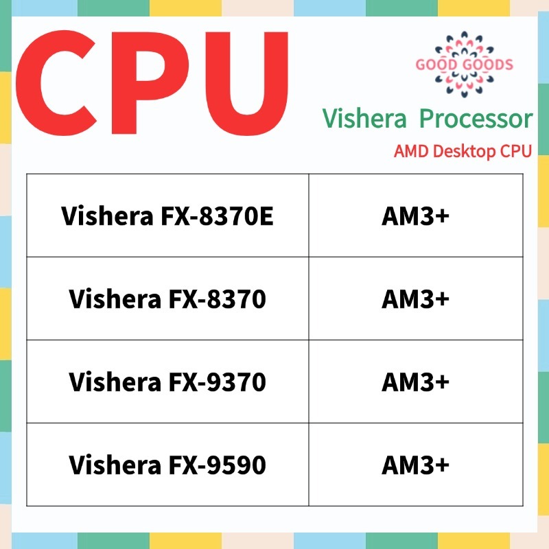 FX-8370E-8370-9370-9590 Processador AMD Vishera CPU De Mesa AM3 + Soquete938