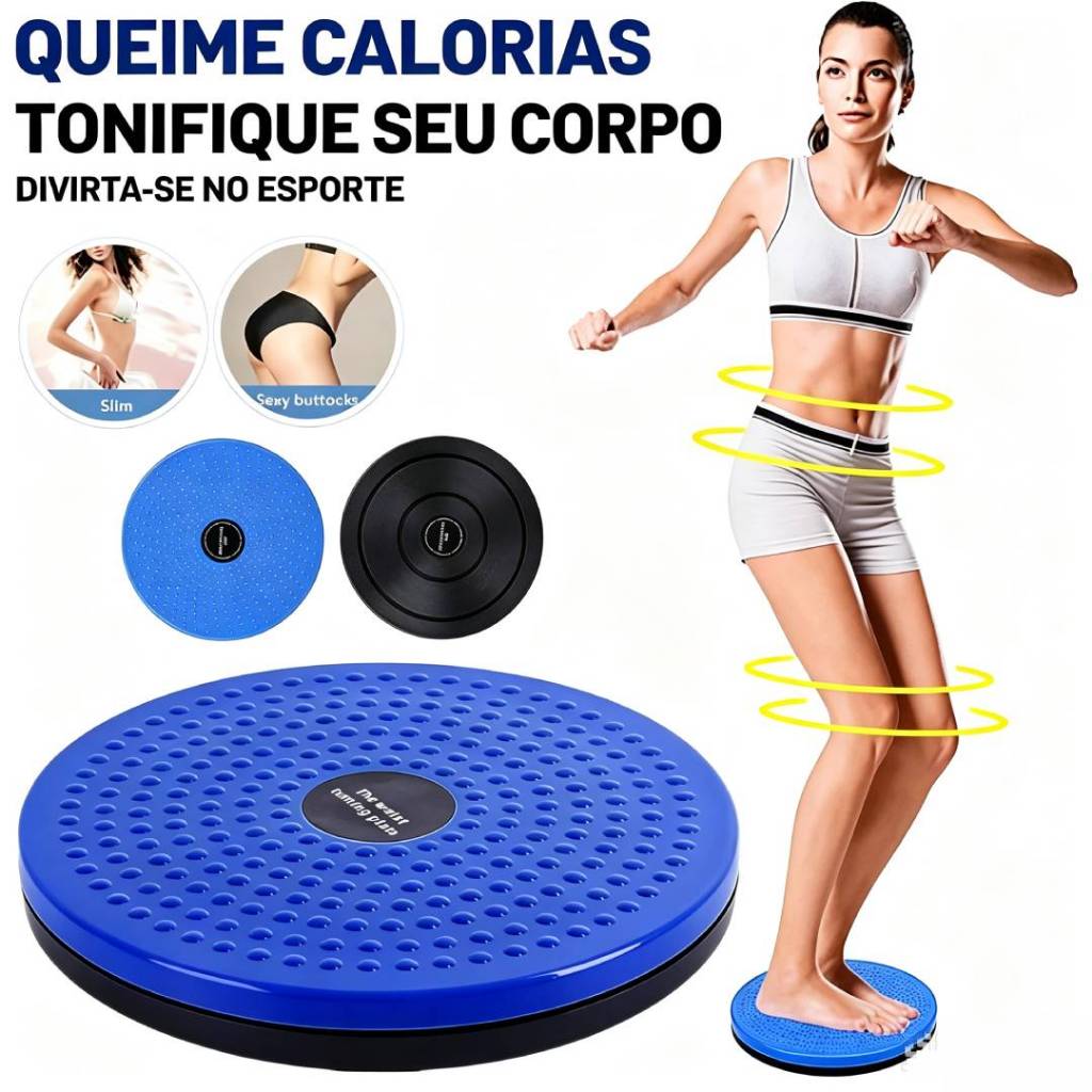 Disco de Torção Twist Afinar Cintura,Cardio,modelador de corpo,máquina de torcer de cintura