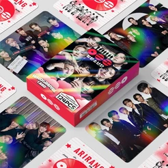 124 Pçs/Caixa KPOP Photocards ARIRANG Cartão Holográfico JUNGKOOK VJIMIN Coleção De