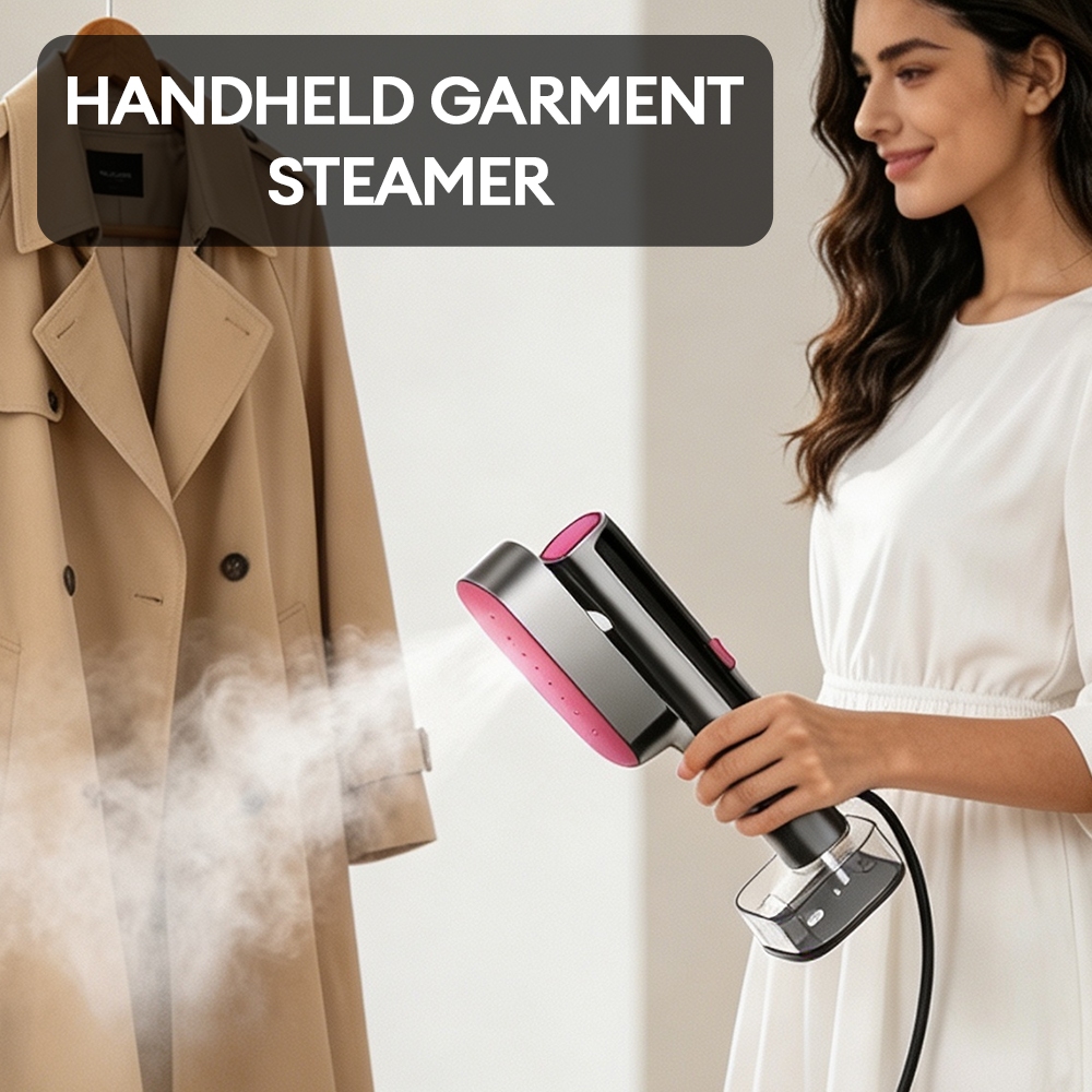 Ferro A Vapor Portátil De Suspensão Profissional Handheld 1100W Aquecimento Doméstico Vestuário Superfície Roupas