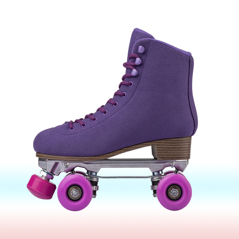 Novo Profissional Adulto Masculino Feminino Patins De Fileira Dupla Placa De metal Rolha Ajustável Iniciante Crianças qu