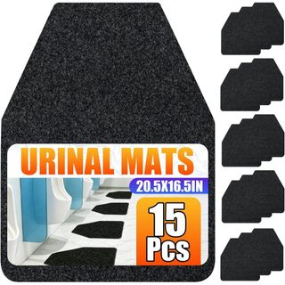 8/15 PCS Tapetes De Mictório Para Banheiro Masculino , Urinois , Grandes Almofadas Comerciais De 20.5 " X 16.5 " , Supor