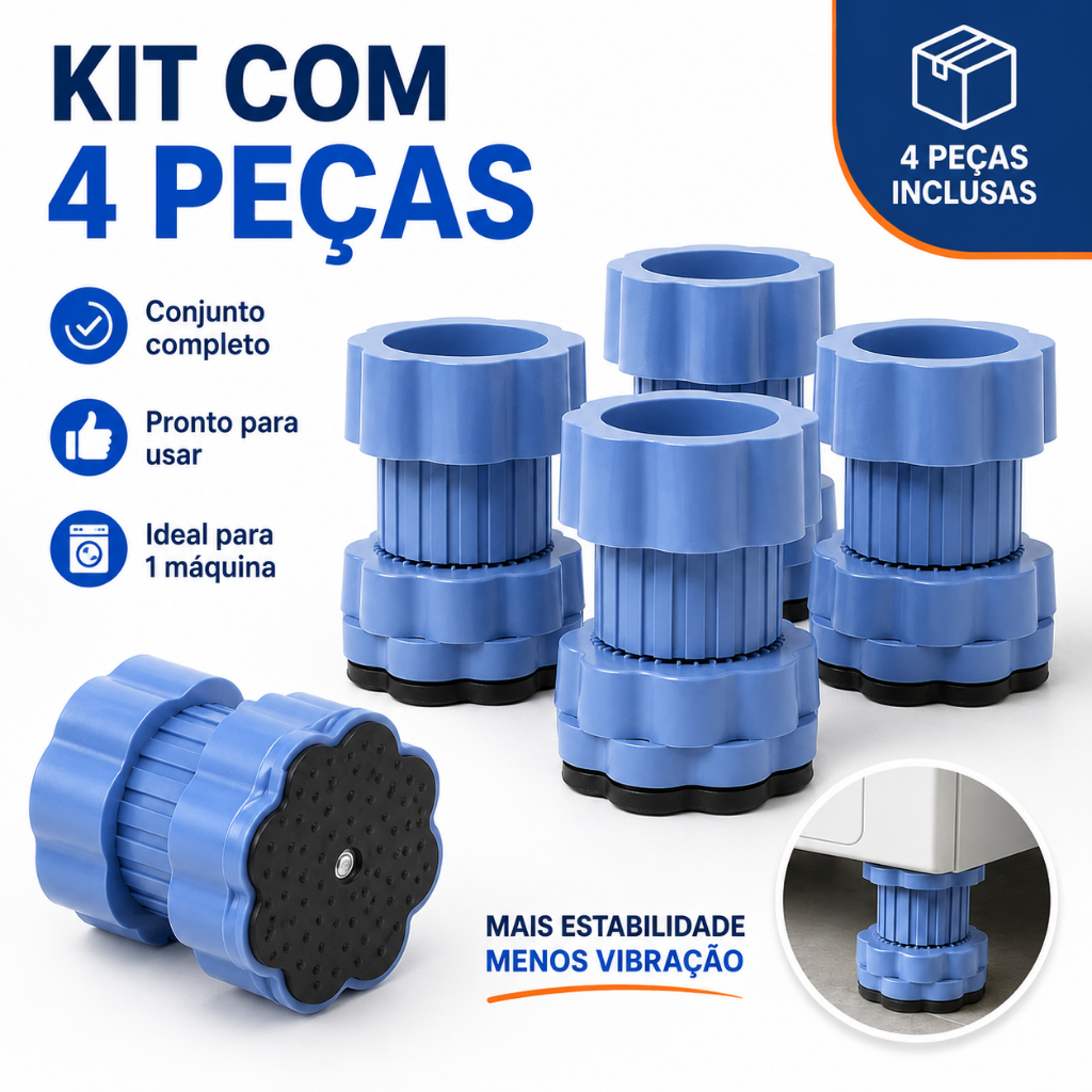 4 Pçs Anti Vibração Máquina De Lavar Pés Almofadas Antiderrapante Absorção De Lavar Aumentando Almofada Esteira