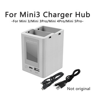 Adequado para mini série 3 Display Digital de canal duplo mordomo adaptar ao DJI mini 3/3pro/4pro/5pro acessórios para d