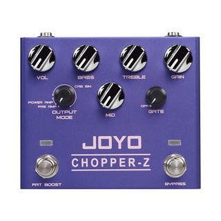 JOYO R-18 CHOPPER-Z Pedal De Simulação AMP De Alto Ganho Apresenta 412 Gabinete MOD E Portão De Ruído Efeito De Guitarra