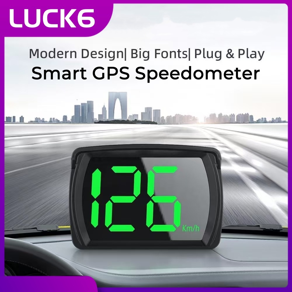 Velocímetro GPS Digital HUD Para Carro Velocímetro Inteligente Com Tela LCD HD Adequado Para Todos Os Carros E Ônibus