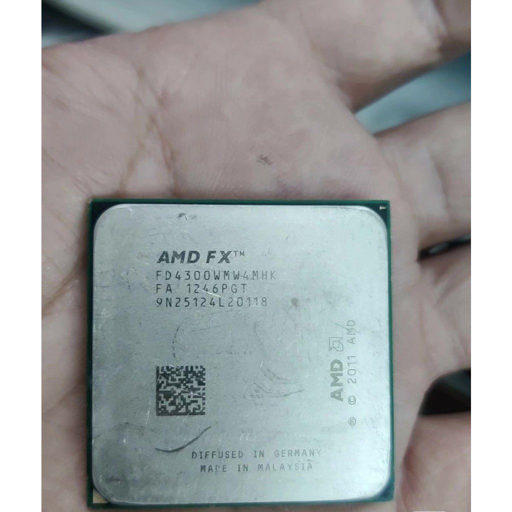 Processadores AMD 6 Núcleos FX-6100 6120 6200 6300 6330 6350-4100 4130 4300 Bulldozer AM3 + CPU De 4 Para Placa-Mãe 970