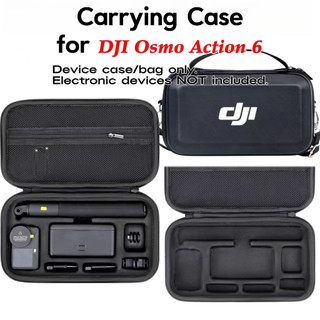 Para DJI Osmo Action 6 Adventure Combo–Estojo Portátil, Resistente a arranhões, Resistente a respingos