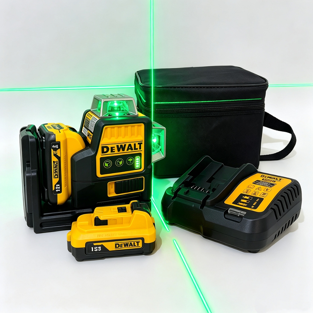 DW089LG / DW088‑Choose One】Laser Level • 12 Laser Lines • 360° Vertical Projection • 50M Measuring Range • Reliable