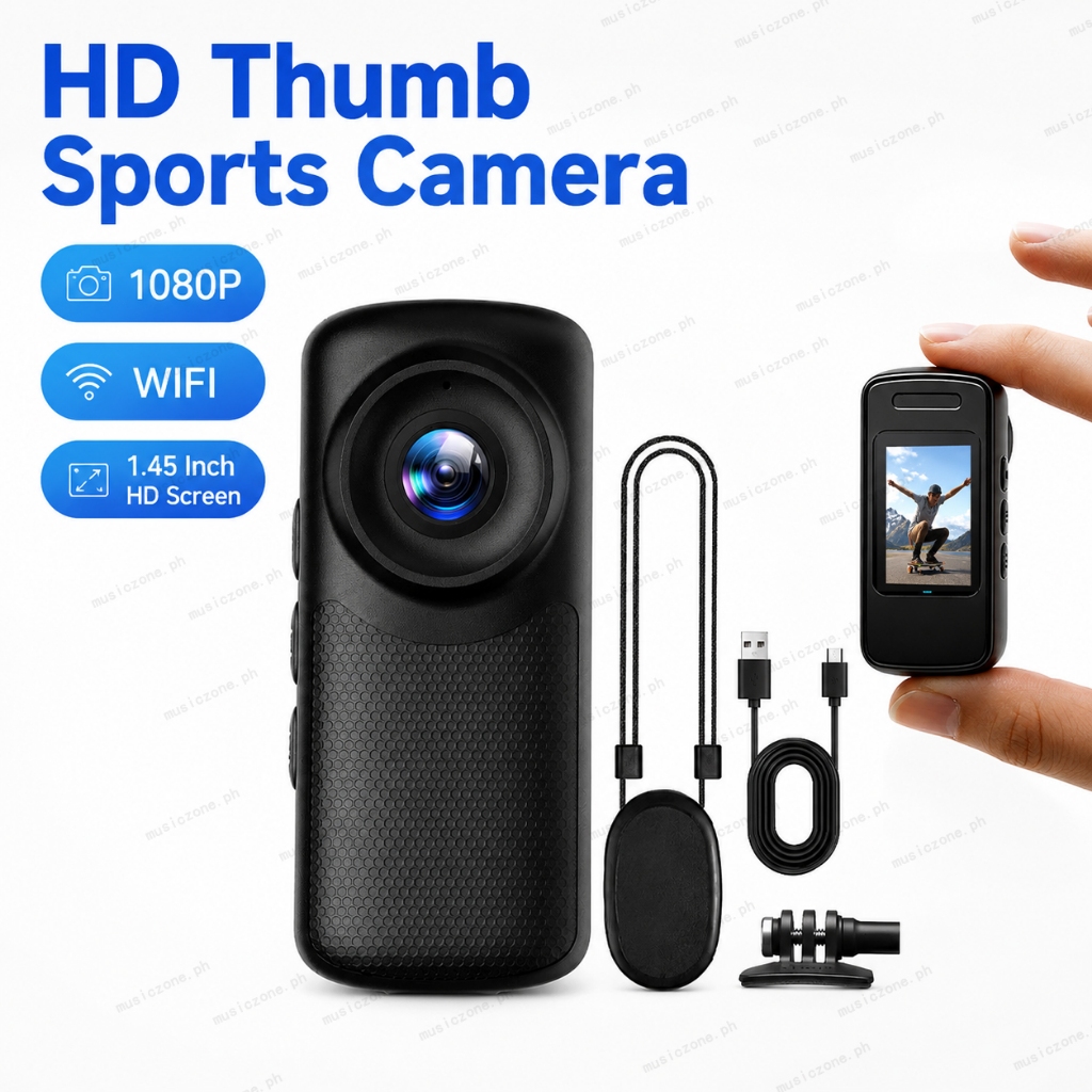 Bolso 1080P HD Câmera De Ação Vestível Com Controle WiFi Filmadora Portátil Para Viagens De Motocicleta Ao Ar Livre Vlog