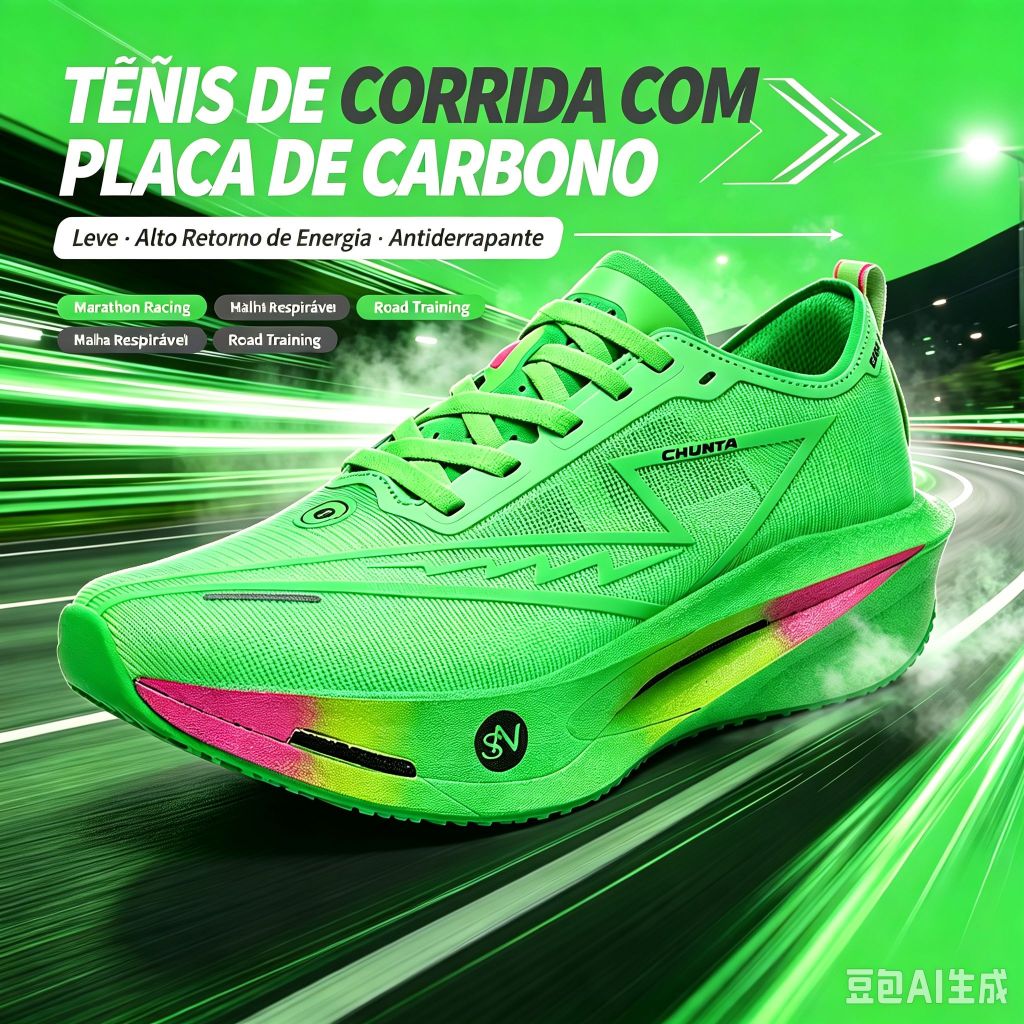 COD Masculino Unissex Placa De Fibra De Carbono Tênis De Corrida De Maratona Profissional Almofada De Absorção De Choque